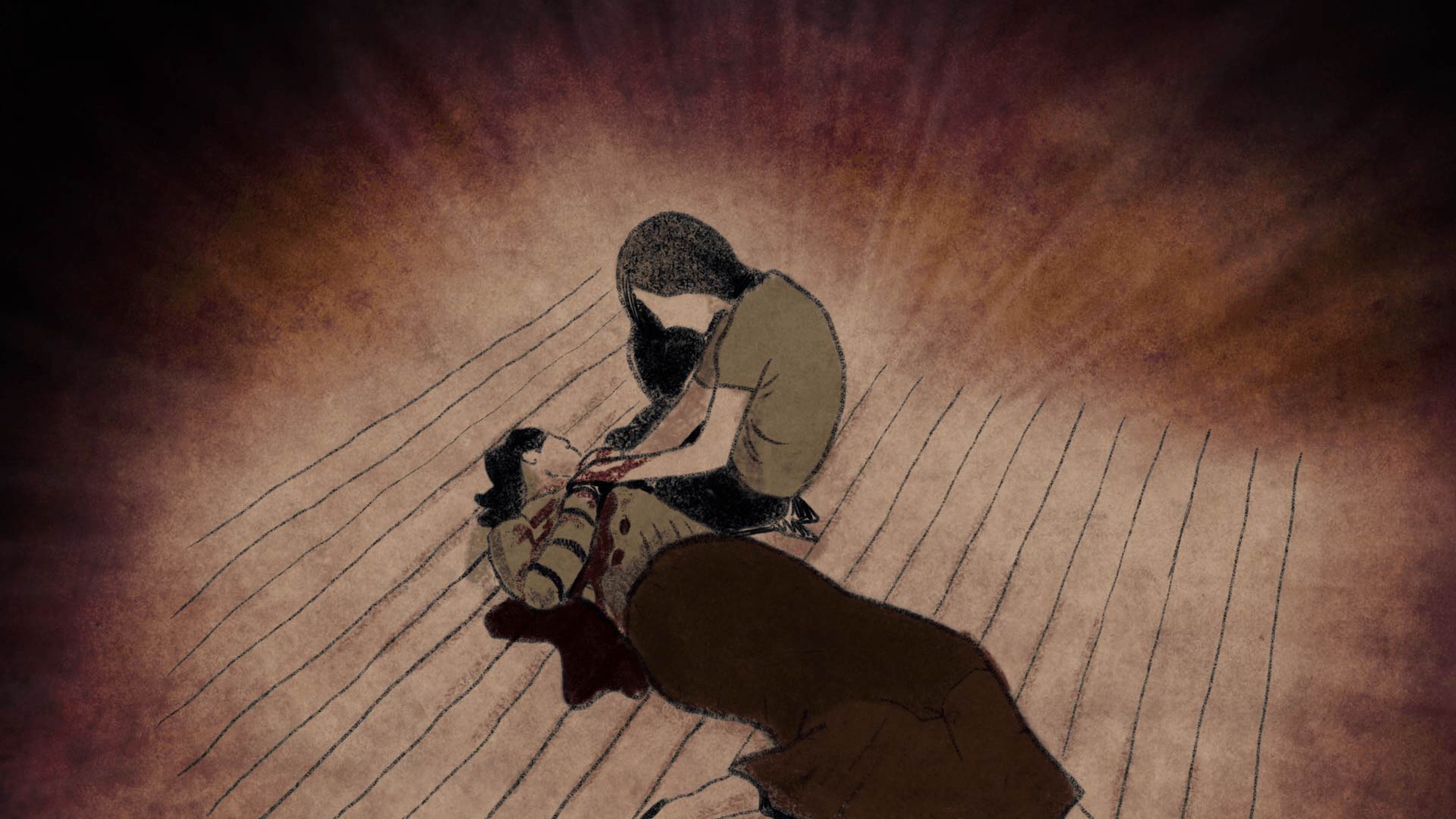 animated still of dead man